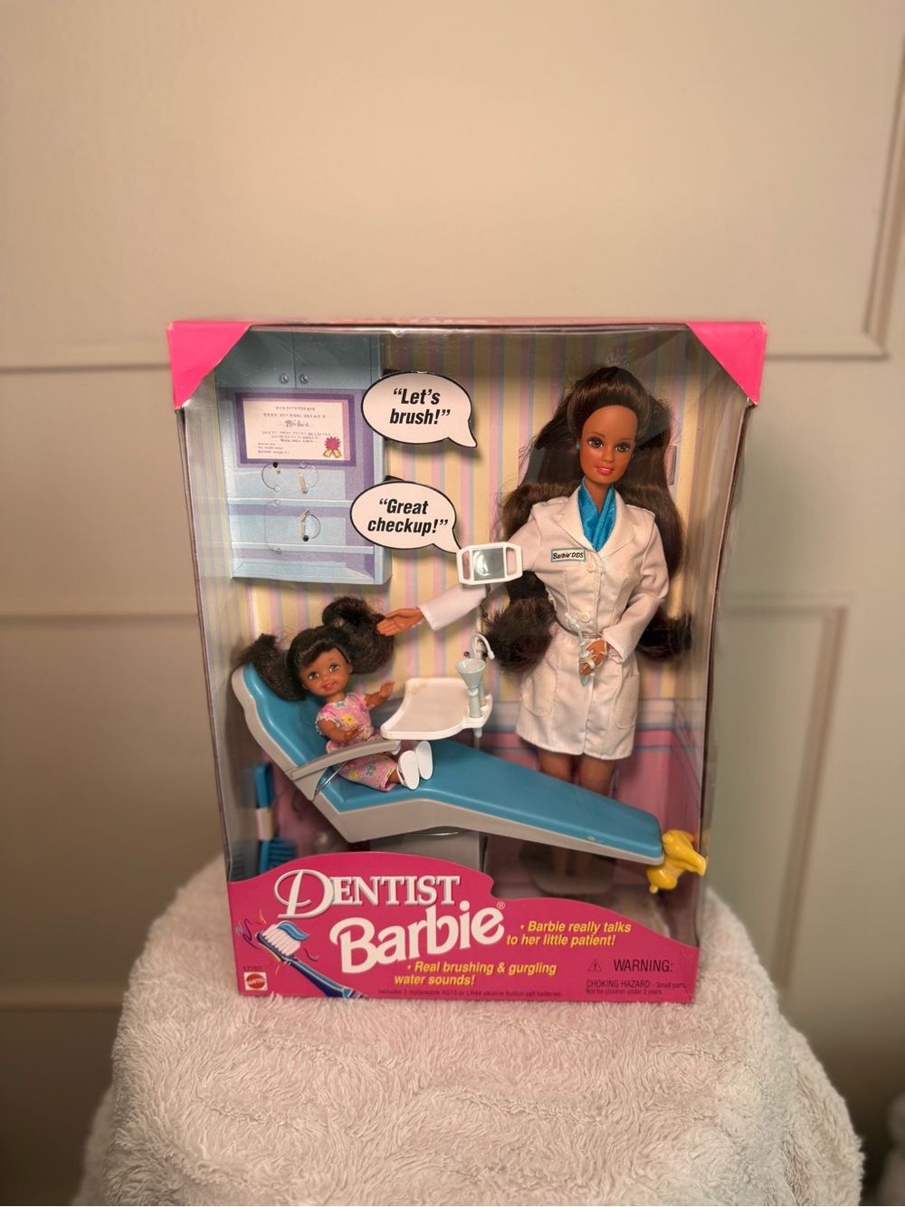 Vintage Dentist Barbie Doll New In Box
